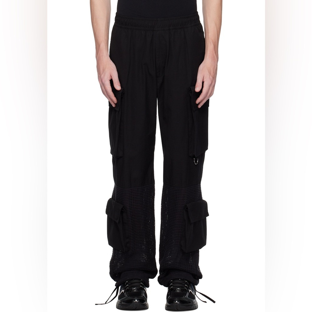 NWT Givenchy Mesh Panel Cargo Pants - Picture 9 of 14